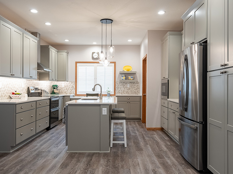 Kitchen Flooring in Cedar Valley.